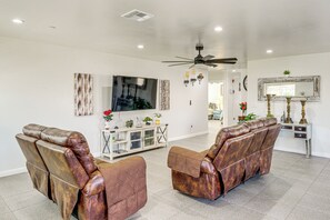 House (4 Bedrooms) | Front of property - 1 Mi to Rabobank Arena: Home w/ Gazebo! (Bakersfield)