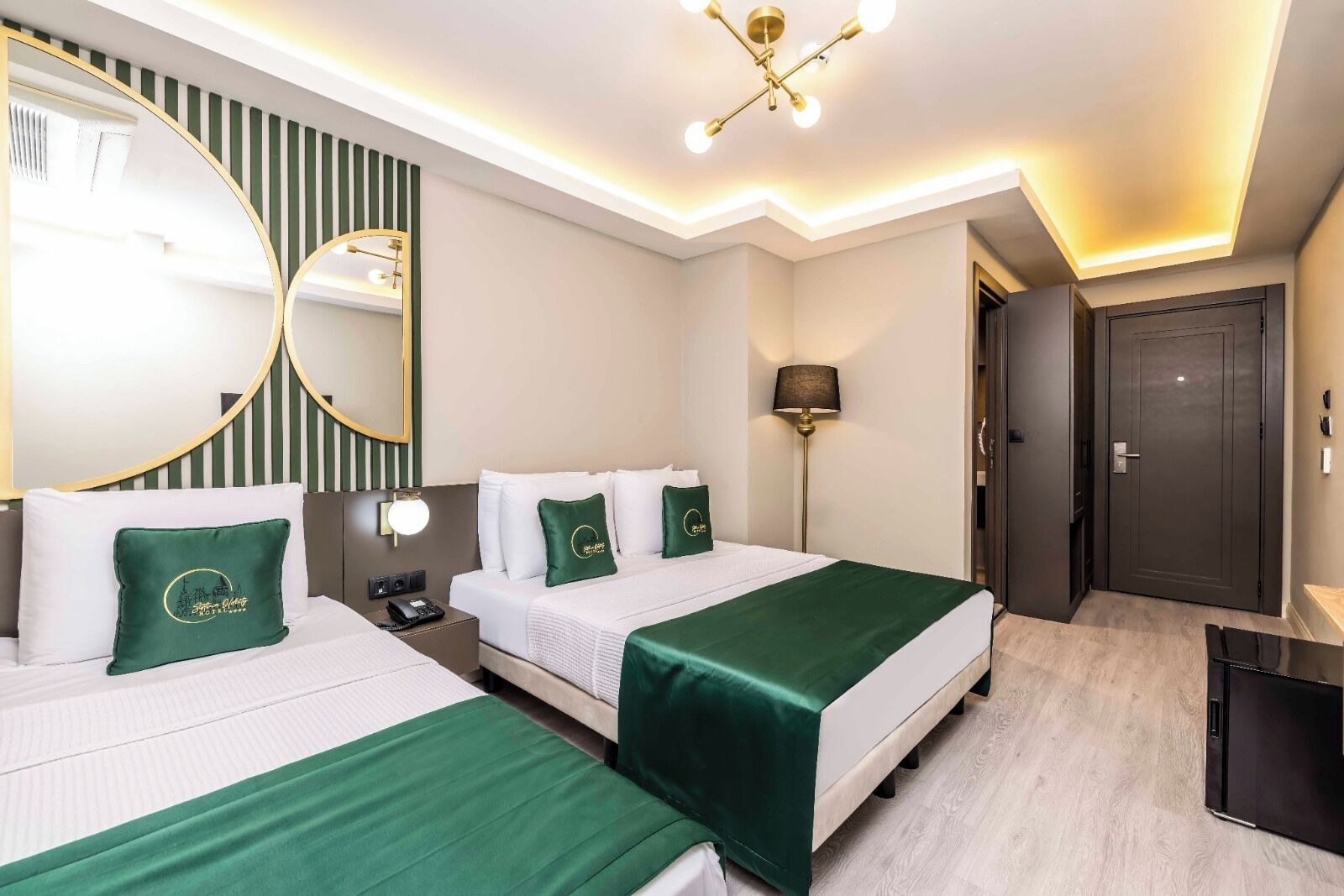 Economy Triple Room Basement Floor | Premium bedding, free minibar items, in-room safe, desk