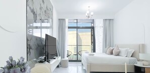 Apartment (0 Bedroom) | Interior - JVC Hideaway: Studio With Balcony and Amenities (Dubai)