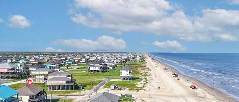 Accommodatie ligt op het strand