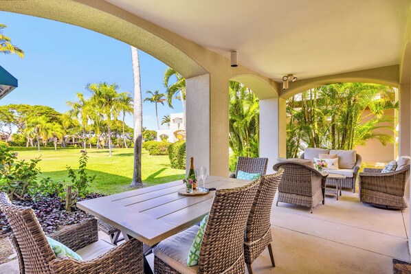 Outdoor dining