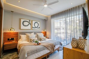 2 bedrooms, iron/ironing board, Internet, bed sheets - Modern 2BR in Romantic Zone + Hot tub & Bar (Puerto Vallarta)