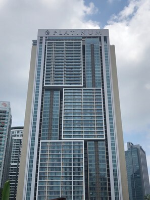 Façade de l’hébergement