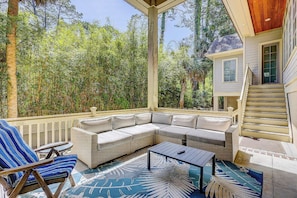 Terrace/patio - Sunset Rentals | Cedar Waxwing 1 (Hilton Head Island)