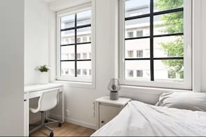 2 chambres, bureau, fer et planche à repasser, Wi-Fi gratuit
