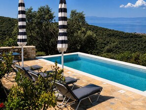 Pool - Niki's Tower - Exclusive Serene Seaview Stone Gem (Kalamata)