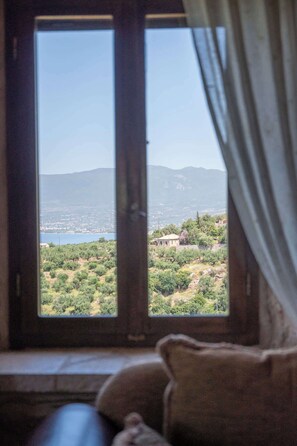 Interior - Niki's Tower - Exclusive Serene Seaview Stone Gem (Kalamata)