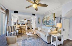 Apartamento, 2 habitaciones | Zona de estar