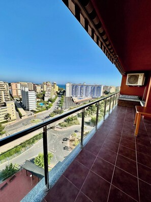Apartemen, 3 kamar tidur, balkon, pemandangan kota | Balkon