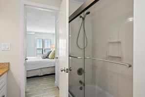 Towels, soap, shampoo, toilet paper