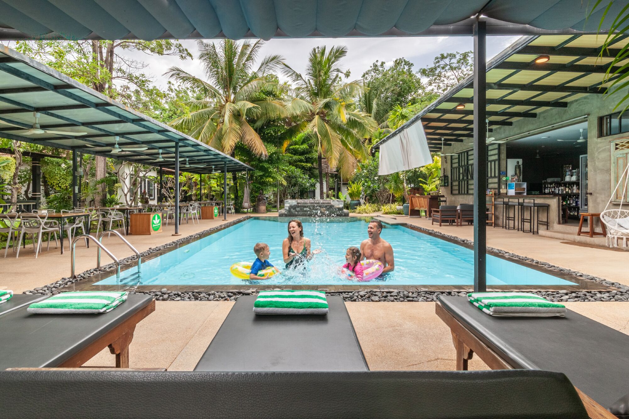Spacious Two Bedrooms Villa, Pool , Jacuzzi | Minibar, in-room safe, individually decorated, individually furnished