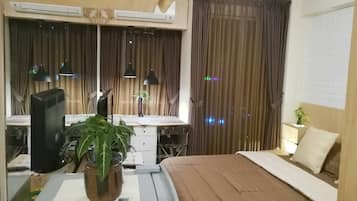 1 bedroom, desk, iron/ironing board, free WiFi