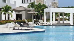 Pool - Beach Front  2 rooms villa Roatan (Roatan)