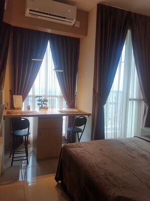 1 chambre, fer et planche à repasser, Wi-Fi, draps fournis