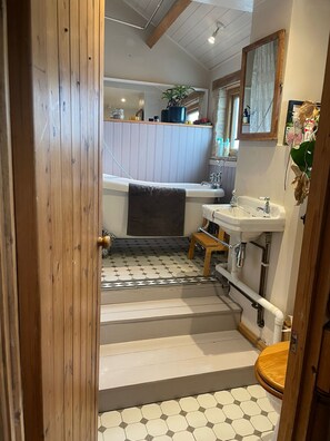 Dusche, Handtücher, Seife