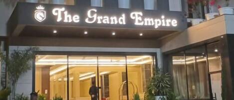 Façade de l’hébergement