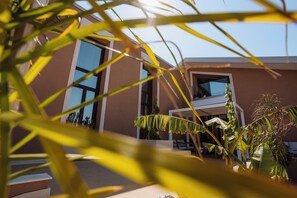 Fassade der Unterkunft