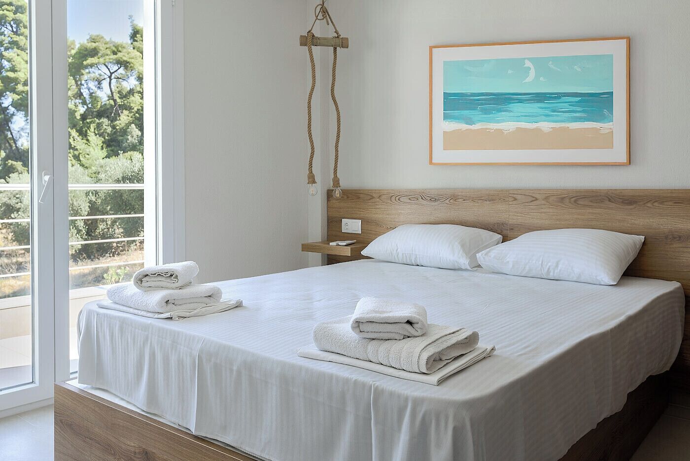 4 habitaciones, wifi, ropa de cama y acceso para silla de ruedas 