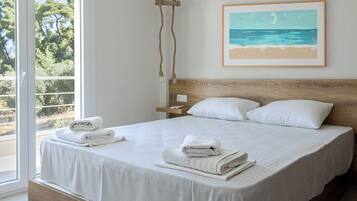 4 habitaciones, wifi, ropa de cama y acceso para silla de ruedas