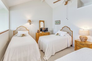2 chambres, fer et planche à repasser, accès Internet, draps fournis