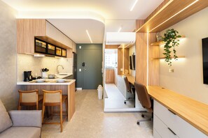 Studio | Blackout drapes, iron/ironing board, free WiFi, bed sheets - Go Platô Perdizes (Sao Paulo)