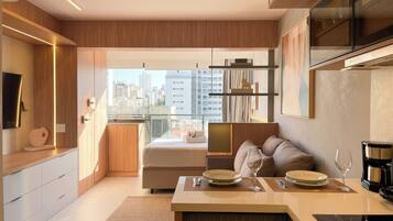 Studio | Blackout drapes, iron/ironing board, free WiFi, bed sheets