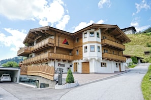 Fassade der Unterkunft