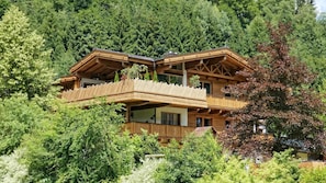 Façade de l’hébergement