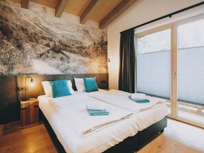 Deluxe Studio, Balcony, Mountain View | Blackout drapes, soundproofing, free WiFi - Studio Niederseer by we rent (Saalbach)