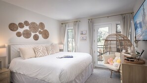 4 slaapkamers, een strijkplank/strijkijzer, wifi, beddengoed