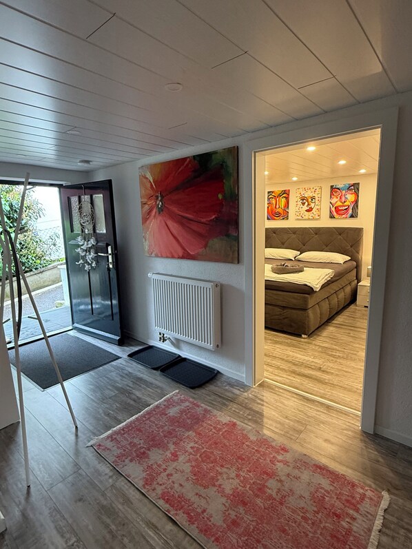 2 habitaciones, escritorio, cuna de viaje y wifi gratis 