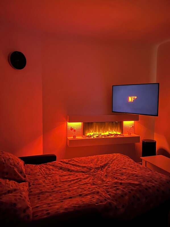 1 chambre, fer et planche Ă repasser, Wi-Fi, draps fournis