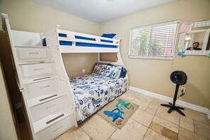 3 bedrooms, iron/ironing board, travel crib, WiFi