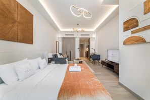 ซูพีเรียสตูิดิโอ, วิวเมือง | ผ้าม่านกันแสง, เตารีด/โต๊ะรีดผ้า, Wi-Fi ฟรี