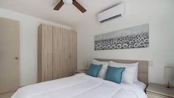 2 Schlafzimmer, Zimmersafe, Bügeleisen/Bügelbrett, kostenloses WLAN
