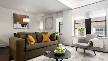 Departamento exclusivo | Área de sala de estar