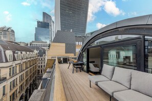 Grand Penthouse, City View | Terrace/patio - Your Apartment - Tower of London (London)