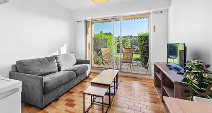 Apt avec terrasse et vue sur le golf d'Houlgate