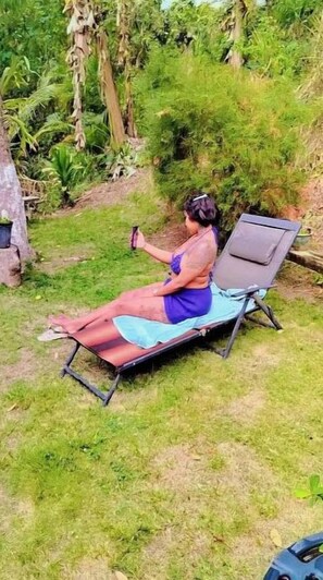 Àrea exterior de l'allotjament