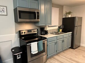 Microwave, oven, stovetop