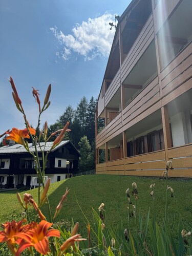 The garden on Antelao, an oasis of silence and peace surrounded by nature