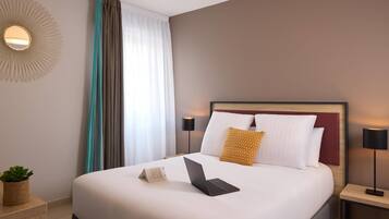 Apartamento, 2 habitaciones | Wifi gratis y ropa de cama