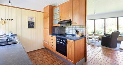 "Schleiparadies" vacation home in Ulsnis with conservatory, fireplace and far-reaching views over orchards - ideal for a quiet break in the middle of nature