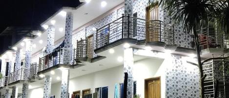 Facciata della struttura