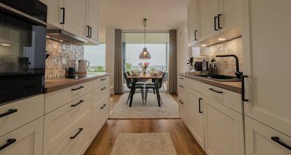 Ferienwohnung Heimathafen – Meerblick. Sauna. Exklusiv.