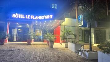 Façade de l’hébergement