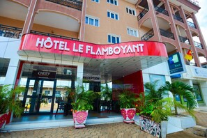 Façade de l’hébergement