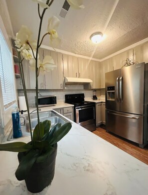 Micro-ondes, four, plaque de cuisson