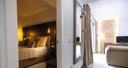 Appartement "Suite 1" avec piscine partagée, Wi-Fi et climatisation