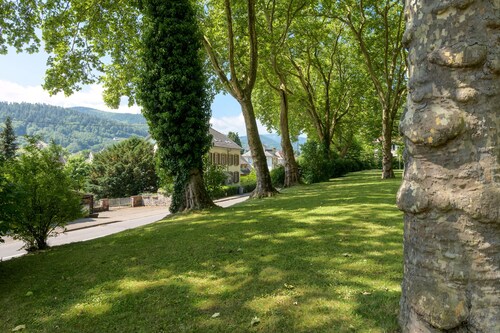 Appartement "Au Petit Meuh'ster" avec vue sur les montagnes, jardin partagé et Wi-Fi